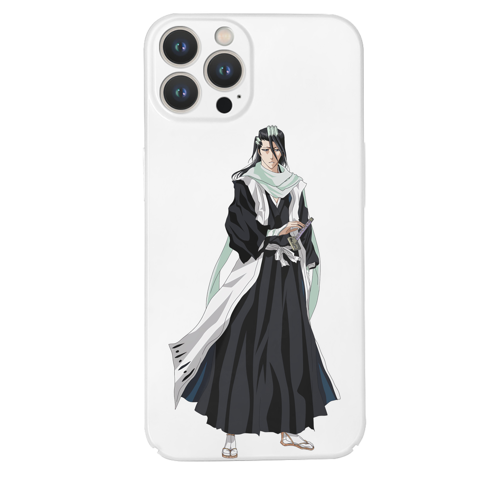 （画像用） ブリーチ くちき びゃくや BLEACH Kuchiki Byakuya 【iPhone 14シリーズ対応】ハードケース